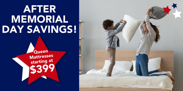 Queen mattress memorial day sale discount